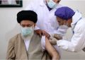 رهبر انقلاب صبح امروز دُز اول واکسن کوو ایران برکت را دریافت کردند. 