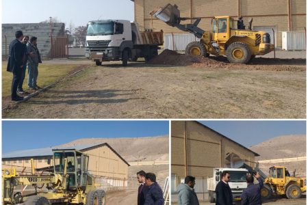 عملیات عمرانی احداث پیست دو ومیدانی شهرستان اسکو استارت خورد.