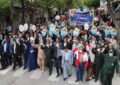 راهپیمایی روز جهانی قدس در شهرستان اسکو برگزار شد
