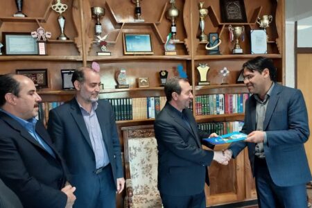 آئین تکریم و معارفه رئیس اداره آب و فاضلاب شهرستان اسکو