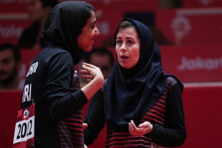 مربیگری نایب رئیس فدراسیون تنیس روی میز ایران در عمان