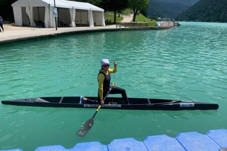 تاریخ‌سازی بانوی ایرانی در مسابقات جهانی قایقرانی