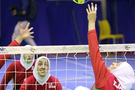 والیبال نشسته بانوان ایران نایب قهرمان آسیا شد