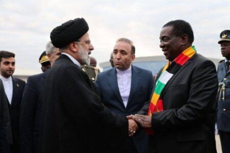 رئیسی هراره را به مقصد تهران ترک کرد