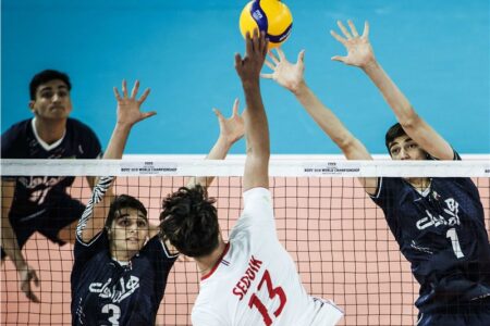 نوجوانان ایران نایب قهرمان والیبال جهان شدند