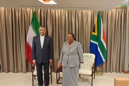 رایزنی امیرعبداللهیان با همتایش در آفریقای جنوبی