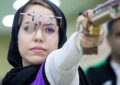 مدال برنز برای تیم تپانچه دختران ایران