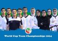 تیم تکواندوی ایران در رقابت‌های ترکیبی جام جهانی نشان نقره کسب کرد
