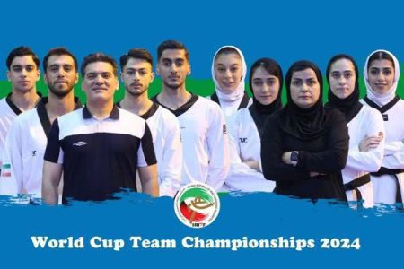 تیم تکواندوی ایران در رقابت‌های ترکیبی جام جهانی نشان نقره کسب کرد