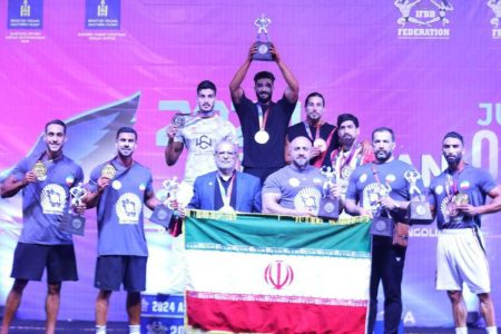 تیم ملی پرورش اندام قهرمان آسیا شد.