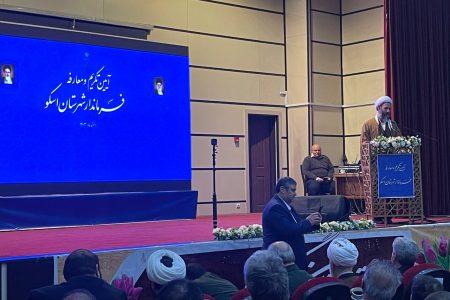 سخنرانی امام جمعه اسکو در مراسم تکریم و معارفه فرماندار