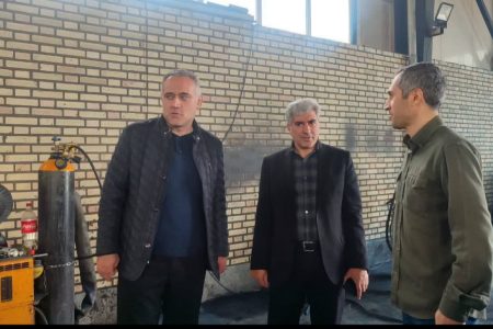 بازدید میدانی فرماندار اسکو از واحدهای تولیدی شهرک صنعتی شهید نیرومند