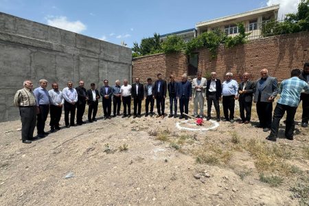 کلنگ‌زنی ساختمان پزشکی قانونی شهرستان اسکو