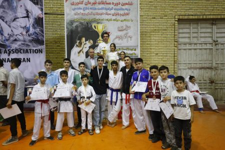 شهرستان اسکو فاتح سکوی قهرمانی مسابقات کشوری کاراته