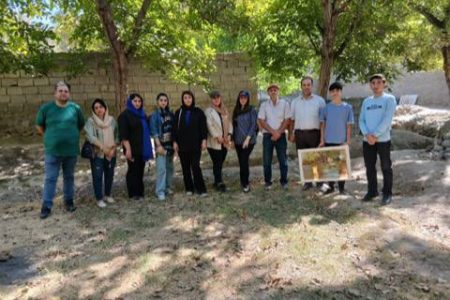 هنر در آغوش طبیعت به مناسبت روز ملی شعر و ادب