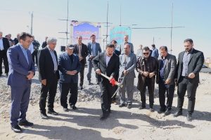 عملیات اجرایی بیمارستان سهند در شهر جدید سهند