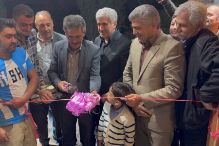 افتتاح مجتمع اقامتی و تفریحی چشمه‌لَر در روستای عنصرود اسکو