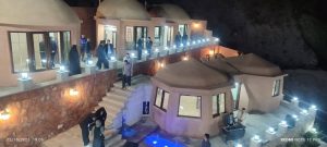 مجتمع اقامتی و رفاهی چشمه لر در روستای گردشگری عنصرود شهرستان اسکو