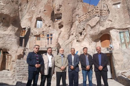 بازدید دکتر علی‌اکبر صالحی از روستای جهانی کندوان_اسکو