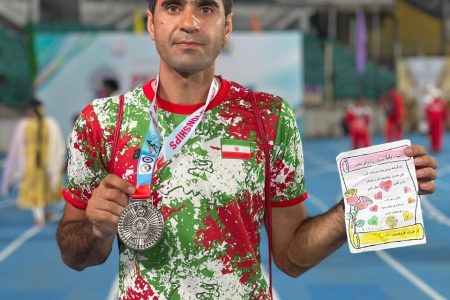 درخشش دونده اسکویی در مسابقات قهرمانی آسیا؛ اکبر غلامی آمقانی نقره گرفت