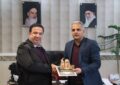 دیدار رئیس میراث فرهنگی اسکو با شهردار اسکو به مناسبت روز مهندس
