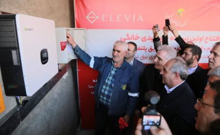 افتتاح نخستین نیروگاه خورشیدی خانگی در خاصه‌لر با حضور استاندار آذربایجان شرقی